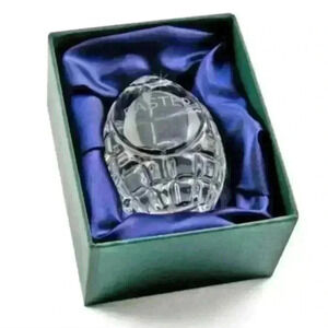 EASTER Ukrainian Crystal Engraved 3" Egg w/ Gift Box by BestPysanky